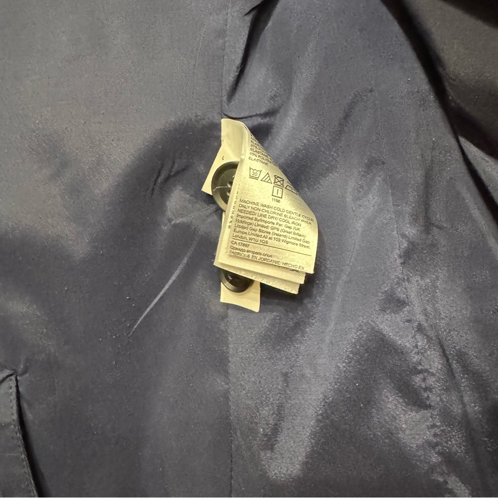 Banana Republic Navy Plaid Blazer - Picture 7 of 7